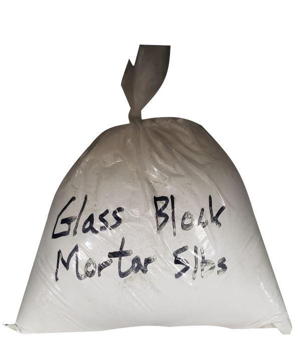 Glass Block Mortar Lbs