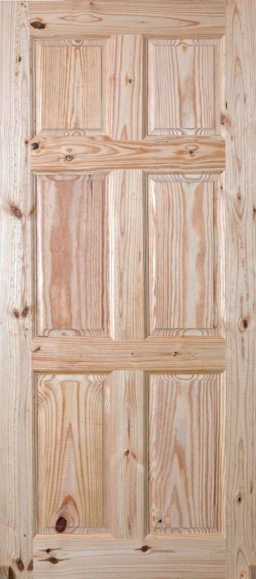 Anguilla 30x80 6 Panel Pine