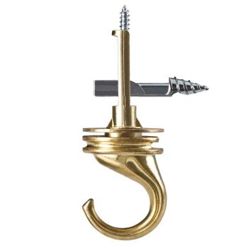 Brass Driller Ceiling Hoo