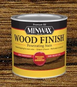 Wood Stain D/WLNT 1/2PT MINWAX