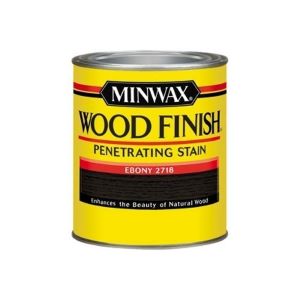 Wood Stain EBONY Qrt. MINWAX