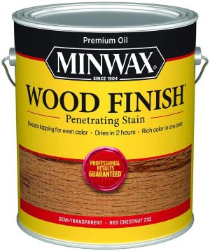 Wood Stain S/RED Gal MINWAX