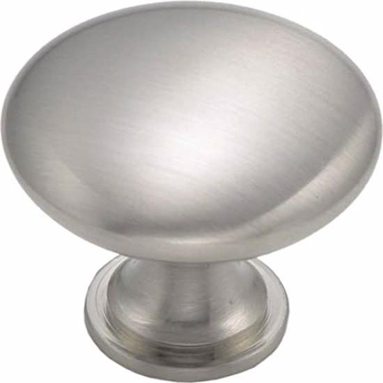 Cabinet Knob SatinNickle 1-1/4