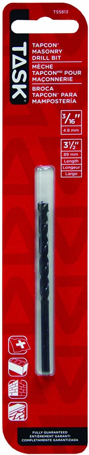 Drill Bit MAS 3/16x3-1/2 TASK