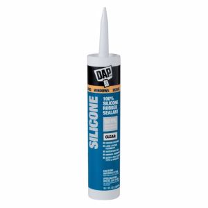 Silicone 100% Clear Rubber Dap