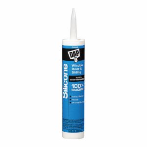 Silicone 100% White Rubber Dap
