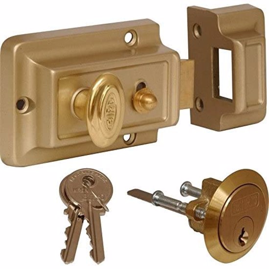 Lock Rim Night Latch 1 3/8