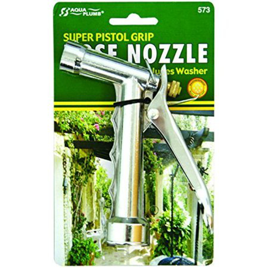 Hose Nozzle Chrome Pistol