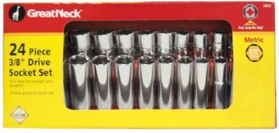 Socket Set 3/8 24PCS G/NECK
