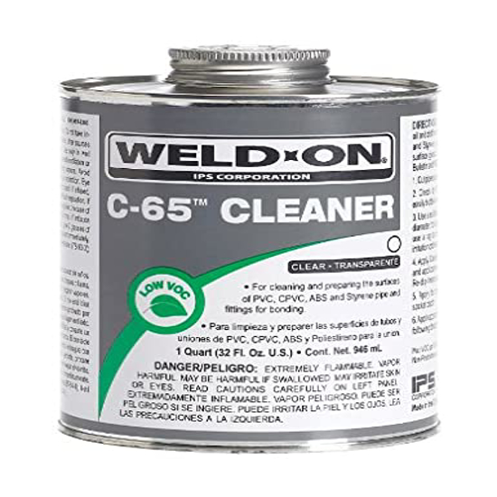 Cleaner 1 Quart Pvc