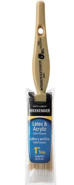 Paint Brush 1''  WKND
