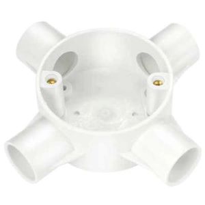 Boxes 20mm 4 Way WHITE