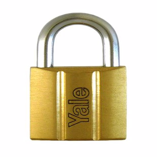 Padlock YALE Solid Brass 25mm