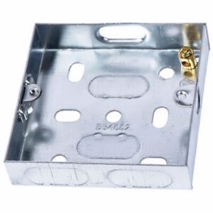 Boxes 16mm 1 Gang Sw/Skt
