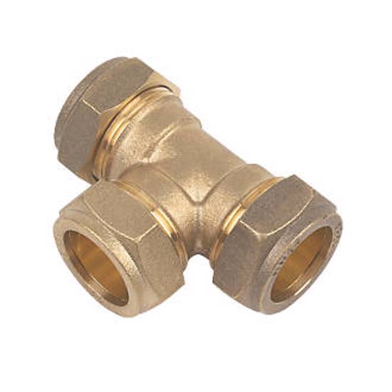 Tee  Equal  22mm