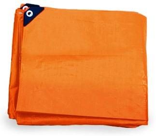 TARP HVY PVC 18X20 ORANGE BRN