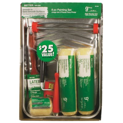 Paint Tray Set 8 PCS BRN
