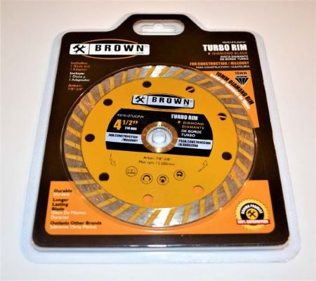 Blade 4 1/2 WAVEY TURBO. BRN