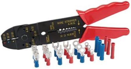 Pliers Crimper/Stripper 8"