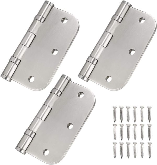 Hinges 3x3 Ball Bearing Silver
