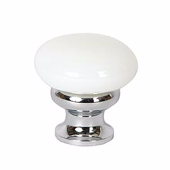Cabinet Knob Milk White 1