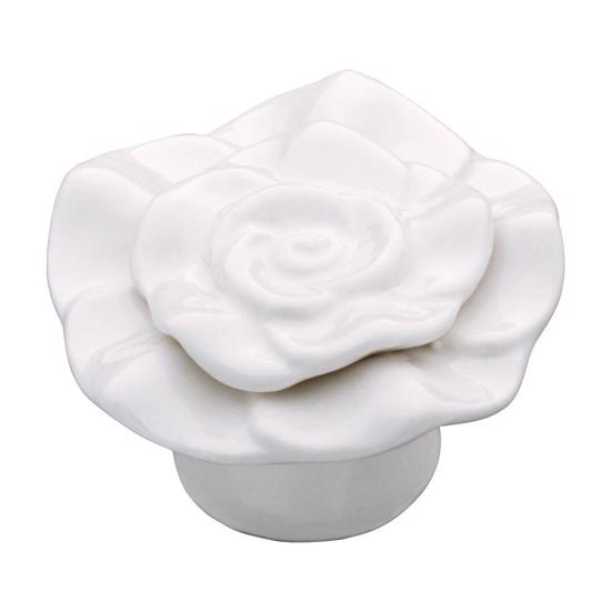 Cabinet Knob Rose 1-1/4