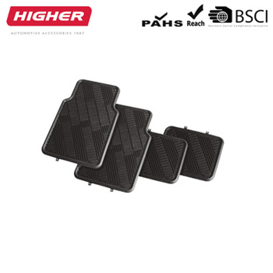 Floor Mat Plastic  4Pcs