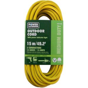 Extension Cord 15M 125V 15AMP