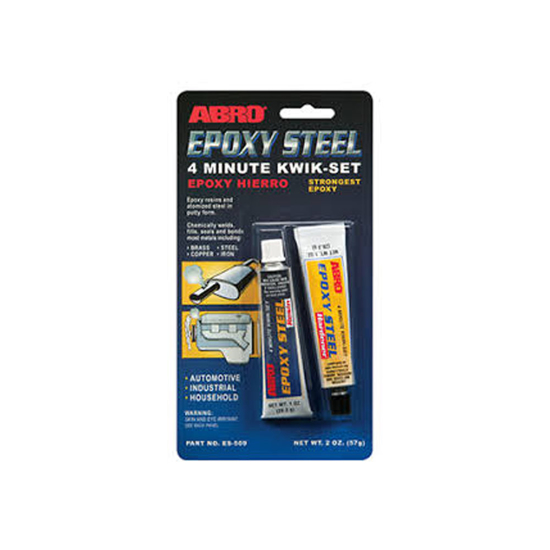 Epoxy CLEAR STEEL 4 MINS