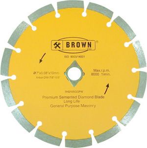 Blade 7 SEGMENTED DRY. BRN