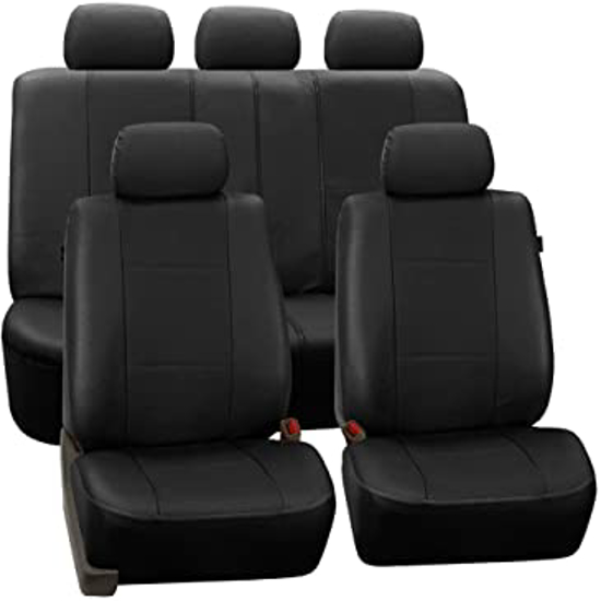 Seat Cover Black Ultra Lux 9pc