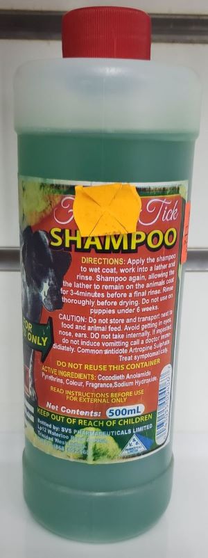 Flea & Tick Shampoo 500ml