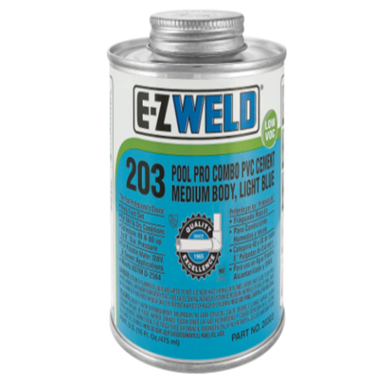 Cement 1 Pint POOL Pvc EZ-203
