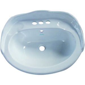 Face Basin 20x17 B/SPLSH BROWN