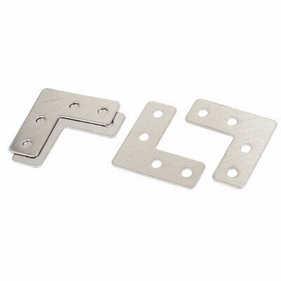 Bracket Angle 1/2 Prs. Chrome