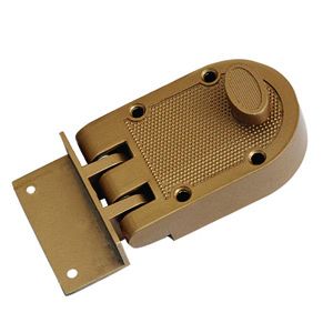 Lock Single Deadbolt J/P BRN