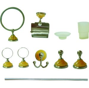 Bathroom Acc. 6PCS Set BRN