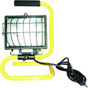 SNGL FLOOR 300/500W HALO LAMP