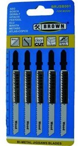 Blade Jigsaw 5PC METAL 18TPI