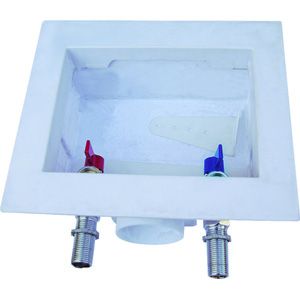 Laundry Box W/Valves