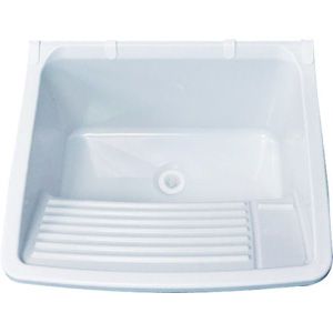 Laundry Tub W/Scrub 21x18x12