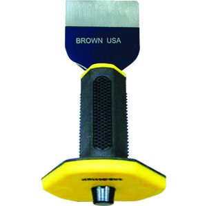 CHISEL W/GUARD 1X3/4X12 BRN