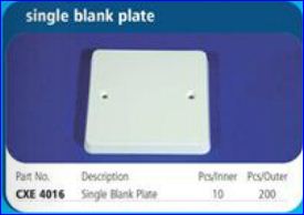 Blank Covers Single CXE7016