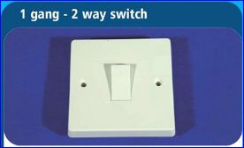 Switch 1 Gang 2 Way CXE7019