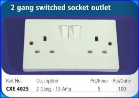Socket 1 Gang Switch USB Port