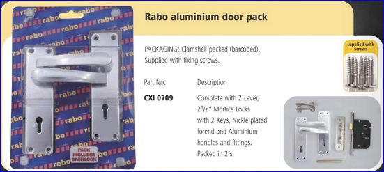 Lock Mortice Rabo SS CXI10709