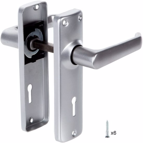 Door Handle Design Silver