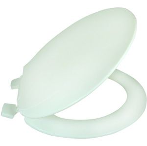 TOILET SEAT ECONOMICAL WHT BRN