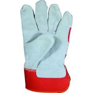 GLOVE WORK RED CUFF BRN