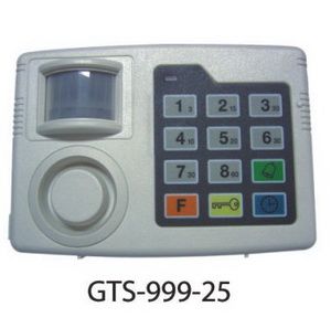 Alarm SYS W/Key Pad  PIR BRN